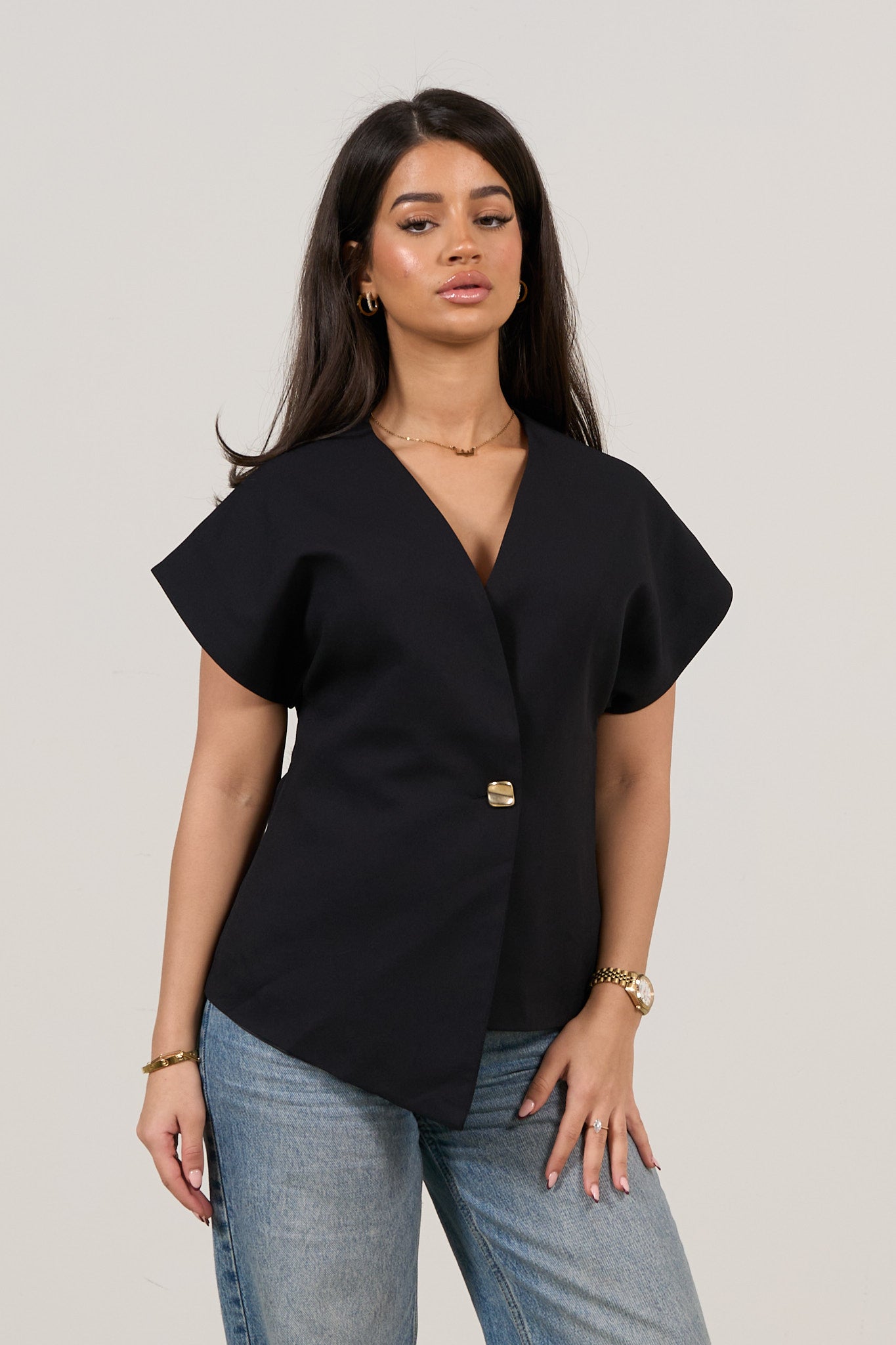 Luxe Wrap Top