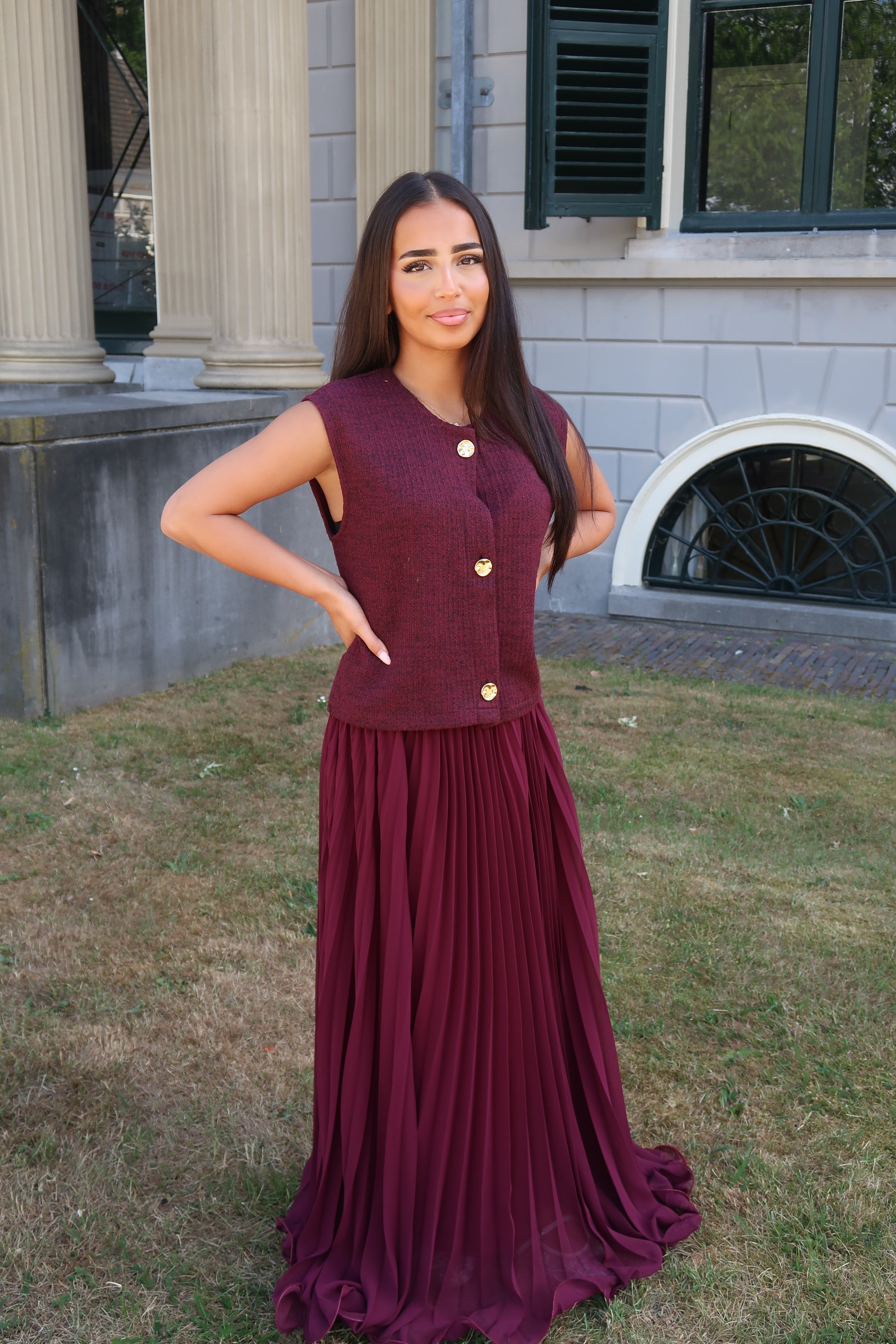 Plisse Skirt