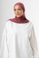 Bamboo Breathable Scarf - Dusty Rose