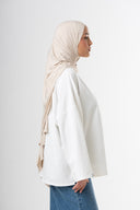 Bamboo Breathable Scarf - Beige