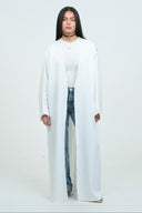 Basic Abaya - White
