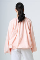 Blouse With Balloonsleeves - Light Pink