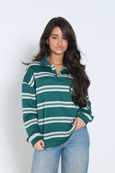 Striped Polo Longsleeve