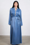 Crystal Edge Kaftan – Dark Blue