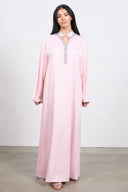 Crystal Edge Kaftan – Pink