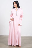 Crystal Edge Kaftan – Pink