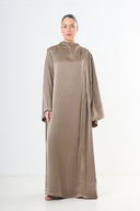 Elegant Dress - Taupe