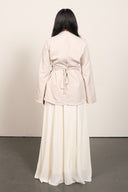 Elegant Two-Piece Set - Taupe