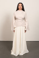 Elegant Two-Piece Set - Taupe