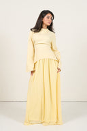 Elegant Two-Piece Set - Yellow