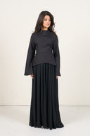 Elegant Two-Piece Set - Black