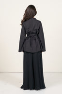 Elegant Two-Piece Set - Black