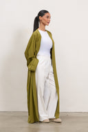 Essential Oversized Abaya - Pistachio