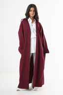Basic Abaya - Wine