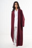Basic Abaya - Wine