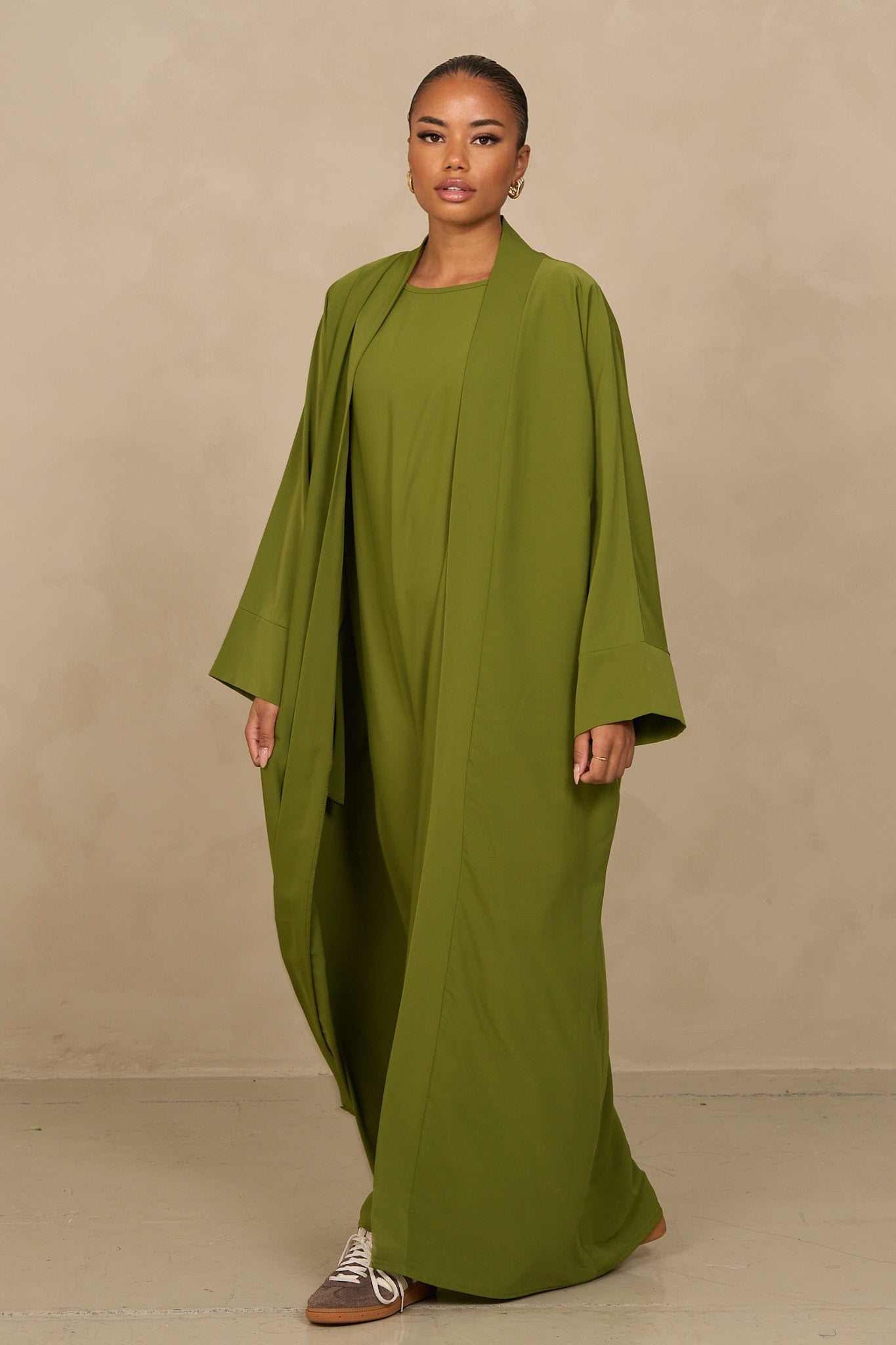 Ensemble Abaya doux essentiel
