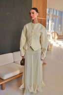 Aurora Flow Skirt - Yellow