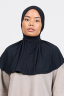 Instant Hijab Bamboo – Black