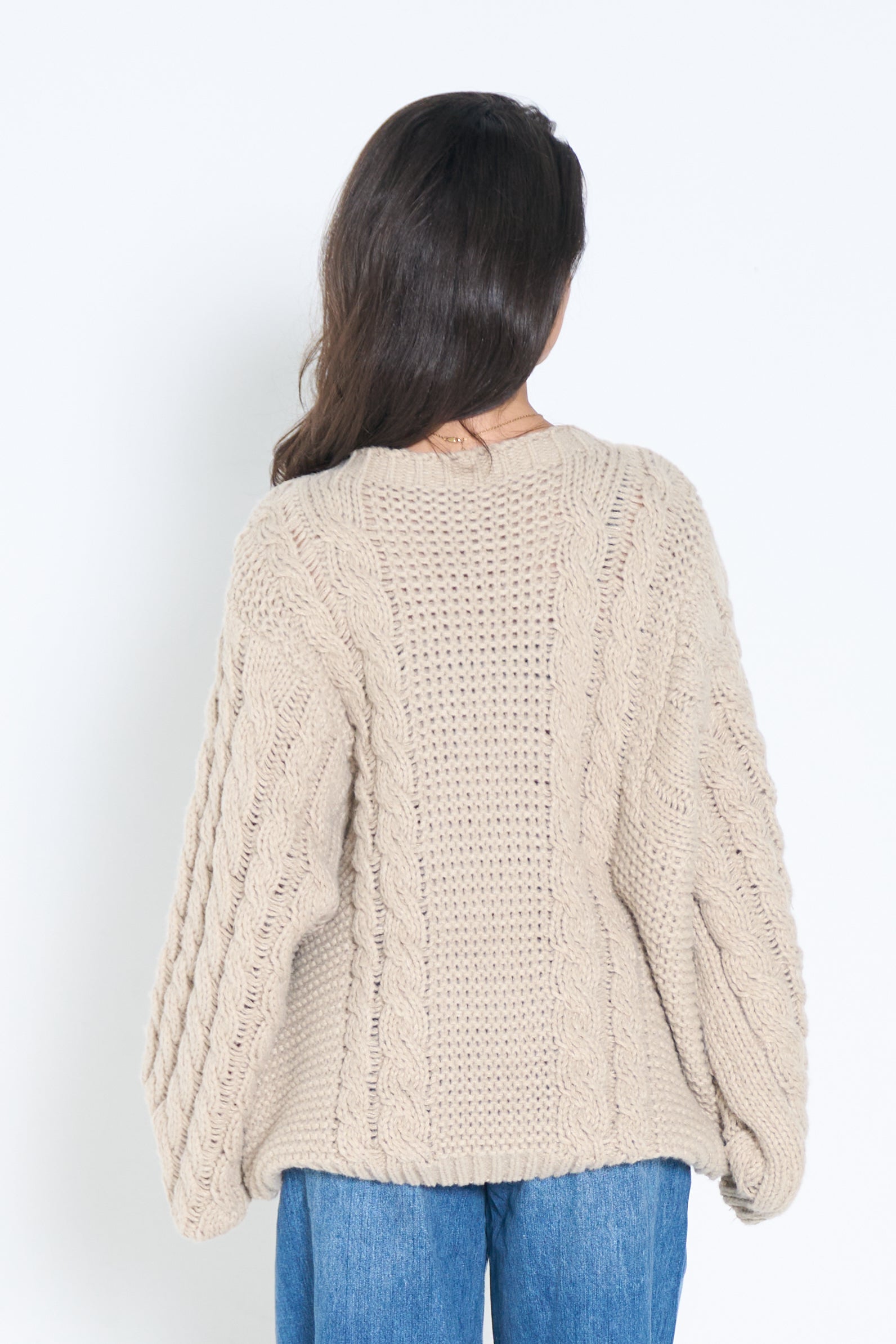 Gemütlicher Strickpullover-4