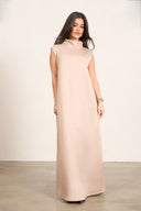 Modest Abaya Set - Camel