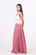 Picnic Check Skirt - Red