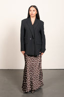 Polka Dot Maxi Skirt