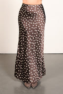 Polka Dot Maxi Skirt