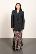 Polka Dot Maxi Skirt