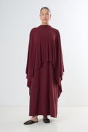 Poncho Premium Jersey Set - Wine
