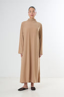 Poncho Premium Jersey Set - Dark beige