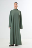 Poncho Premium Jersey Set - Sage green