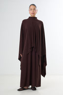 Poncho Premium Jersey Set - Brown