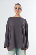 Premium Oversized T-shirt - Dark Grey