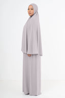 Premium Jersey Khimaar - Stone