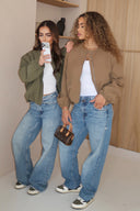 Puffed Bomberjacket - Green