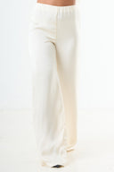 Silky pants - Cream