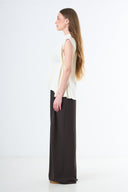 Sleeveless Knit Top - Cream