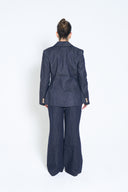 Structured Denim Blazer