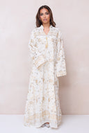 Sultana Gold Abaya - Beige
