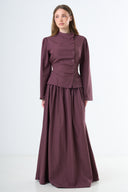 Tailored Two Piece - Bordeaux