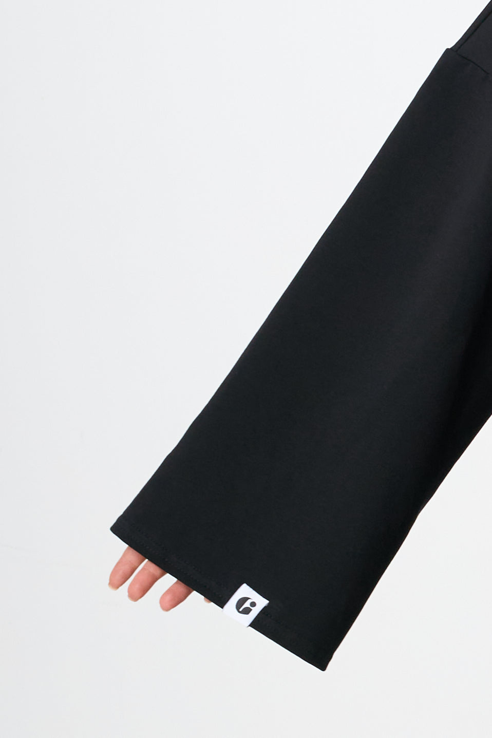 oversized shirt | zwart
oversized shirt |black