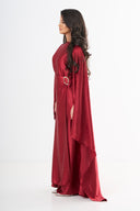 Layla Evening Dress - Red